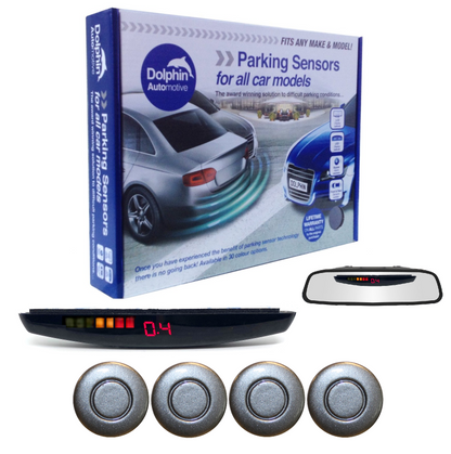 4 Rear Parking Sensors - Audio & Roof Display