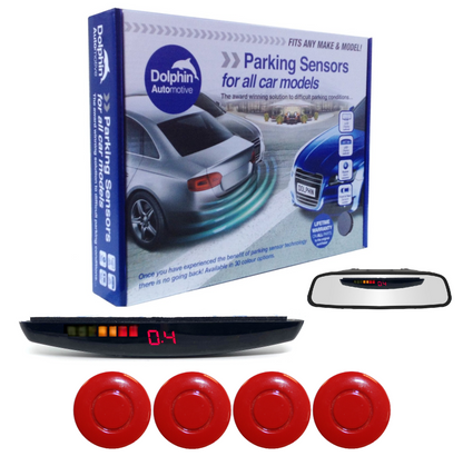 4 Rear Parking Sensors - Audio & Roof Display