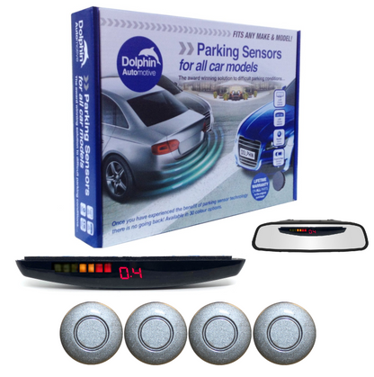 4 Rear Parking Sensors - Audio & Roof Display