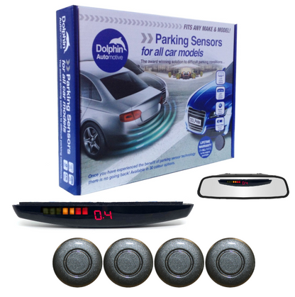 4 Rear Parking Sensors - Audio & Roof Display