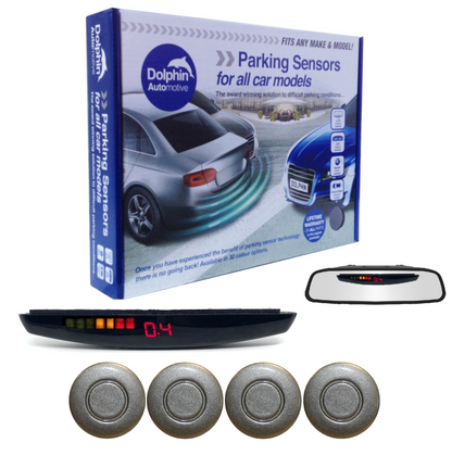 4 Rear Parking Sensors - Audio & Roof Display