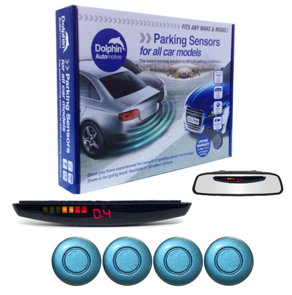 4 Rear Parking Sensors - Audio & Roof Display