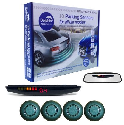 4 Rear Parking Sensors - Audio & Roof Display