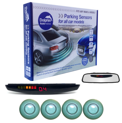 4 Rear Parking Sensors - Audio & Roof Display