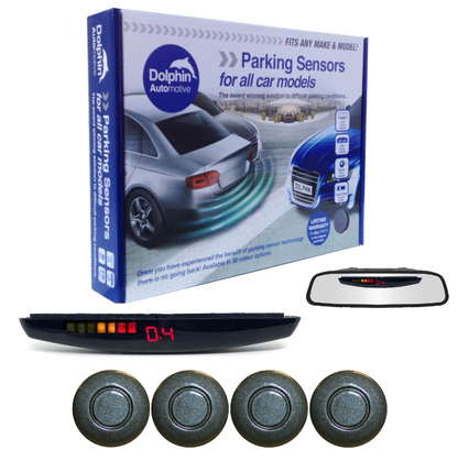 4 Rear Parking Sensors - Audio & Roof Display