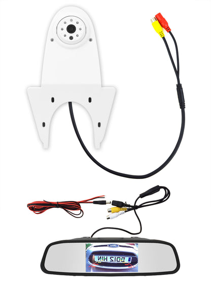 Van / Motorhome Universal Roof Mounting Rear Parking Camera - White