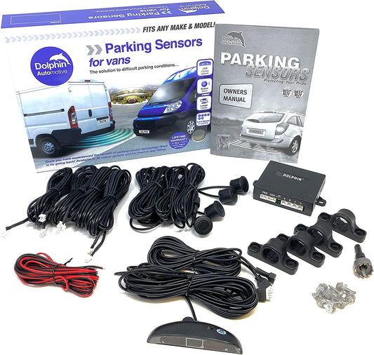 Commercial Pick-up 4 Rear Parking Sensors - Audio & Dash Display