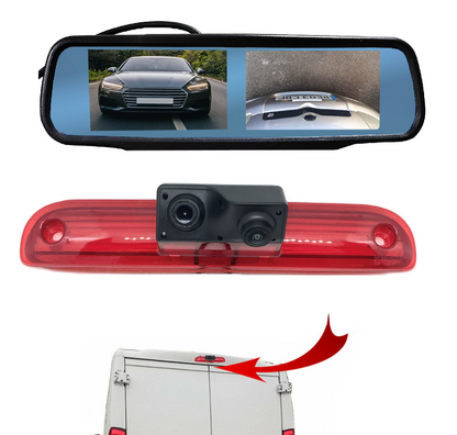 Dual/Twin Rear Brake Light Cameras for Fiat Ducato 2006 – Onwards