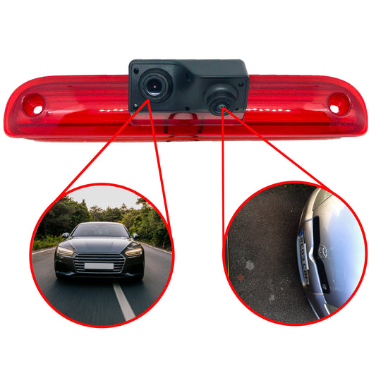 Dual/Twin Rear Brake Light Cameras for Peugeot Boxer from  2006 – Onwards