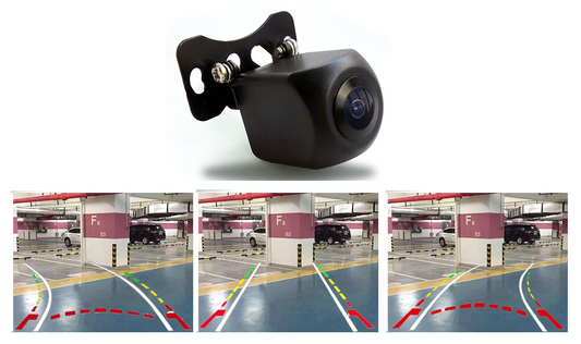 Rear Camera With moving Dynamic Guide Lines