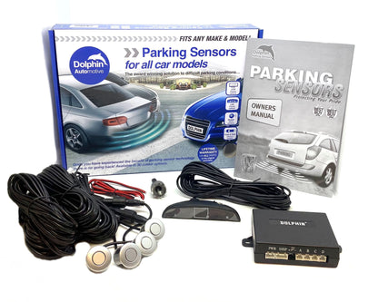 4 Rear Parking Sensors - Audio & Dash Display