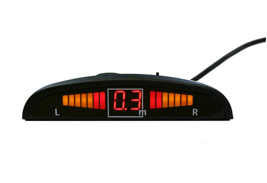 Dash mounted display unit incorporating buzzer