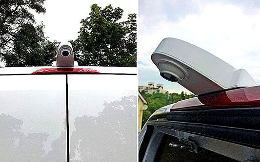 Van / Motorhome Universal Roof Mounting Rear Parking Camera - White