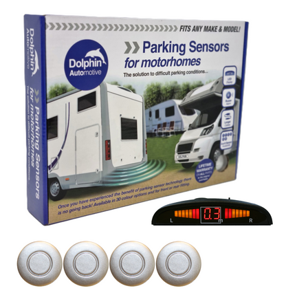 4 Reversing Sensors with Dashboard Display - For Motorhomes & Vans