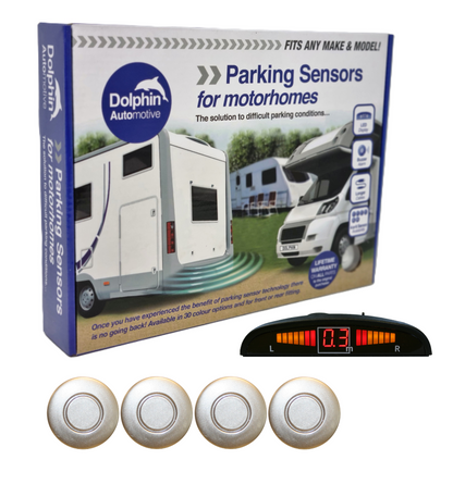4 Reversing Sensors with Dashboard Display - For Motorhomes & Vans