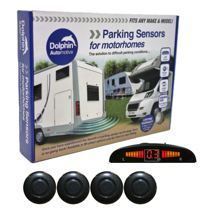 4 Reversing Sensors with Dashboard Display - For Motorhomes & Vans