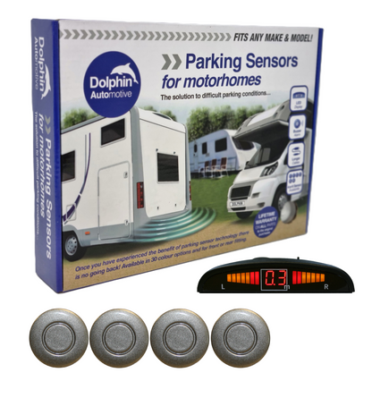 4 Reversing Sensors with Dashboard Display - For Motorhomes & Vans