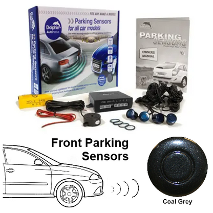 4 Front Parking Sensors, Audio Alerts
