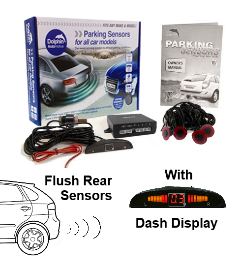 Dolphin Flush Audio & Display Reverse Parking Sensors