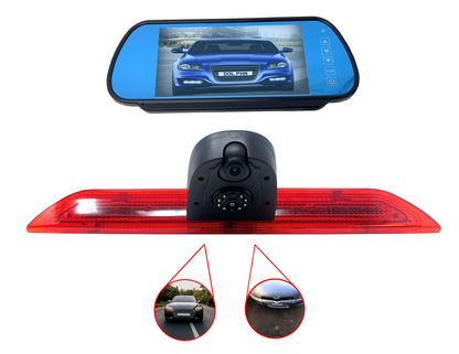 Dual/Twin Rear Brake Light Cameras for Ford Transit from 2014 – onwards