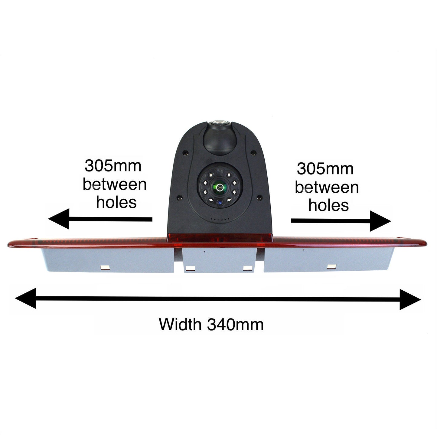 Dual/Twin Rear Brake Light Cameras for Mercedes Sprinter 2007 – onwards