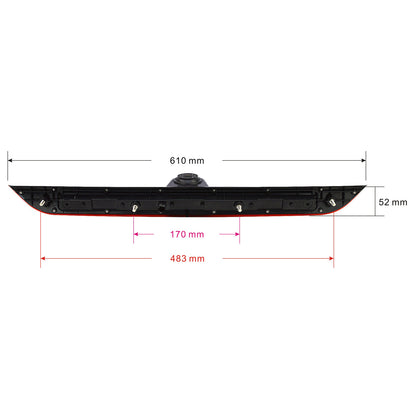 Brake Light Camera for Maxus V90 Delivery 9 Vans from 2019 onwards
