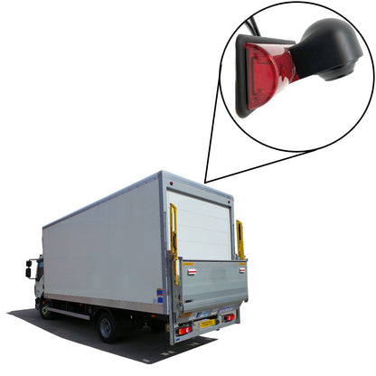 Universal High Level Brake Light with Camera for Box Van, Luton etc