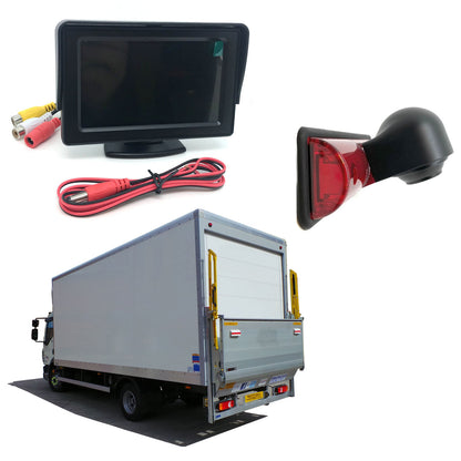 Universal High Level Brake Light with Camera for Box Van, Luton etc