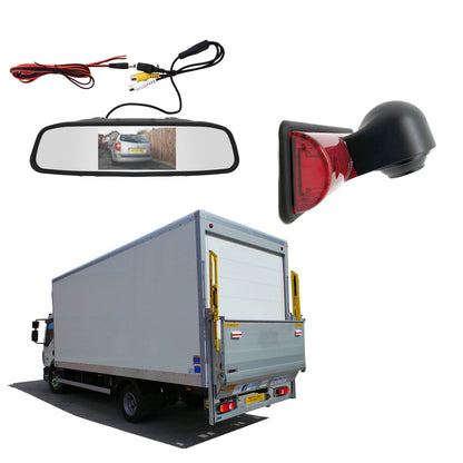 Universal High Level Brake Light with Camera for Box Van, Luton etc